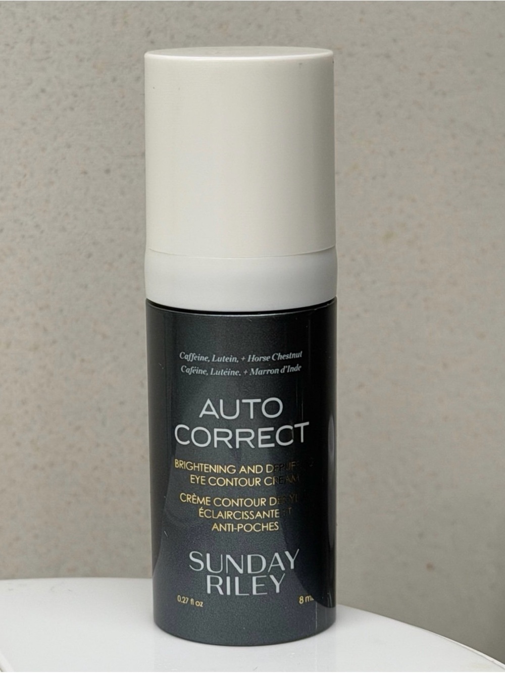 Sunday Riley auto correct brightening & depuffing eye contour cream 8ml